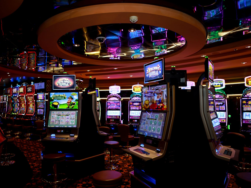 Casino hall interior at Coromandel Club