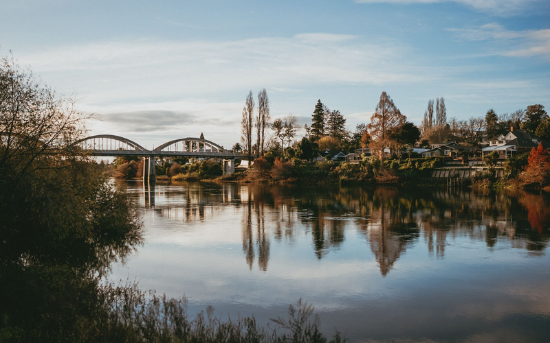 Hamilton and the Waikato River